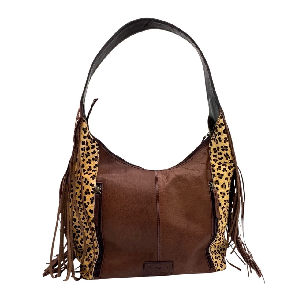 AD American Darling Tooled Cheetah Cowhide/Leather Western Conceal Bag $259 MSRP - Picture 4 of 16